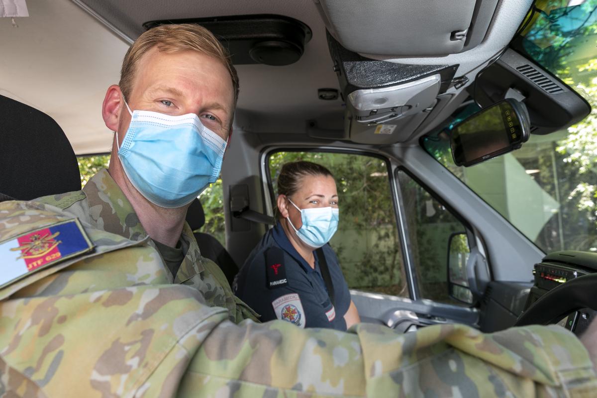 ADF driving support to Victoria CONTACT magazine