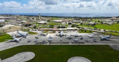 Exercise Cope North 22 personnel and aircraft from the Royal Australian Air Force, the United States Air Force and the Japan Air Self-Defense Force at Andersen Air Force Base, Guam. Story by Flying Officer Bronwyn Marchant. Photo by United States Air Force.