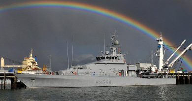 Former HMNZS Pukaki (pictured) and HMNZS Rotoiti are being sold Ireland. NZDF photo.