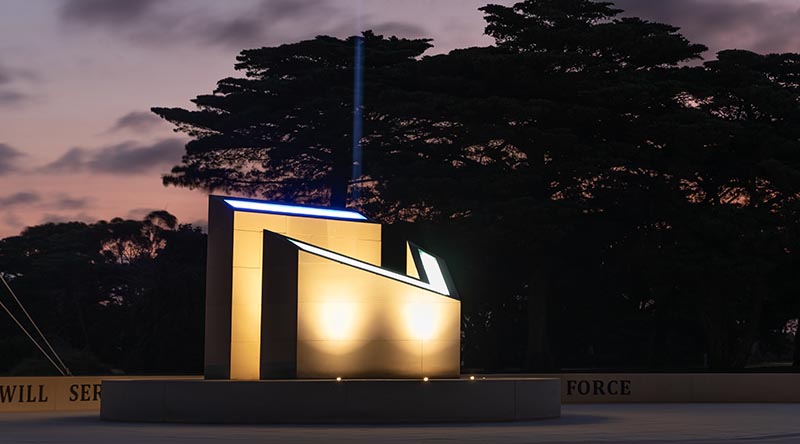 The Air Force Centenary Memorial at RAAF Base Williams, Point Cook. Photo by Leading Aircraftman Sam Price.