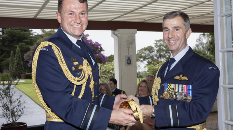 Air Force has welcomed Air Vice-Marshal Darren Goldie as the new Air Commander Australia, who was formally appointed during the Change of Command Ceremony on April 7. Story by Flying Officer Bronwyn Marchant. Photo by Corporal Kylie Gibson.