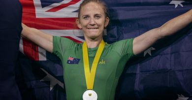 Former Royal Australian Navy medic Emilea Mysko is bringing home two silvers and one bronze medal from Invictus Games The Hague 2020. Story by Tina Langridge. Photo by Sergeant Oliver Carter.