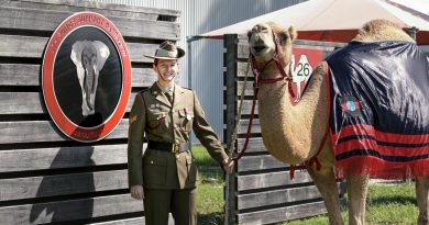 Corporal Ashlee Sheen, from 9th Force Support Battalion, will be returning to her home town of Tamworth, NSW, for Anzac Day. Story by Captain Annie Richardson. Photo by Sergeant Jason Slape.