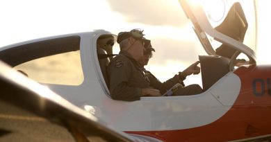 The Australian Air Force Cadets Amberley Aviation Precinct facility at RAAF Base Amberley in Queensland, was officially opened on April 9, 2022.