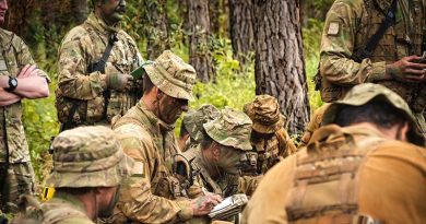NZ Army soldiers receive instructions during Exercise Tagata’toa in New Caledonia. Photo courtesy French Armed Forces New Caledonia.