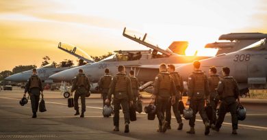 Aircrew from No. 1 and No. 6 squadrons on the flightline at RAAF Base Darwin in the Northern Territory during Exercise Diamond Storm 2022. Story by Squadron Leader Eamon Hamilton. Photo by Leading Aircraftman Sam Price.