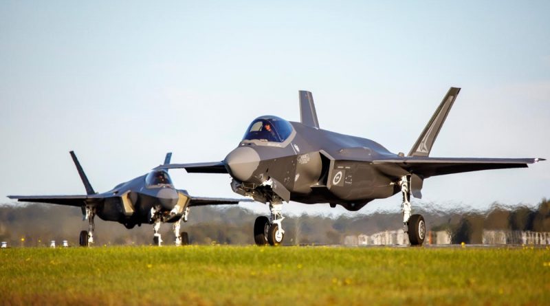 The RAAF's newest F-35A Lightning II aircraft arrive at RAAF Base Williamtown. Story by Flight Lieutenant Bronwyn Marchant. Photo by Corporal Craig Barrett.