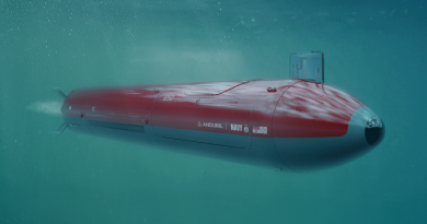 Anduril has partnered with Defence to design and develop extra-large autonomous undersea vehicles. Story by Edwina Callus. Photo from Anduril.