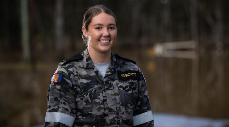 Royal Australian Navy Boatswains Mate Seaman Jordan Moscatt from HMAS Adelaide on deployment in support of the NSW Government's response to flooding in the Hawkesbury region. Story by Captain Joanne Leca. Photo by Corporal Madhur Chitnis.