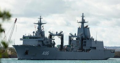 HMAS Supply departs Pearl Harbour to begin the at-sea phase of Exercise Rim of the Pacific (RIMPAC) 2022. Story by Lieutenant Commander Anthony White. Photo by Leading Seaman Daniel Goodman.