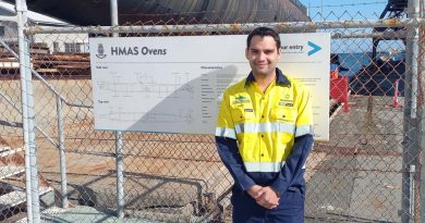 Rory Albert from the Defence Industry Pathways Program Aboriginal and Torres Strait Islander intake. Story by Phillip Morton.