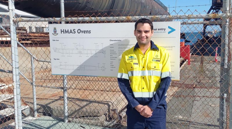 Rory Albert from the Defence Industry Pathways Program Aboriginal and Torres Strait Islander intake. Story by Phillip Morton.