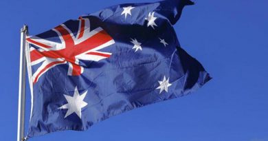 Australian National Flag. Courtesy PM&C.