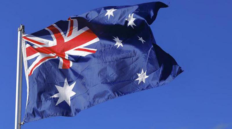 Australian National Flag. Courtesy PM&C.