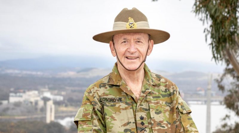 Inaugural patron of the ADF Cadets, Former Chief of the Defence Force and Governor-General General (retd) Sir Peter Cosgrove, in Canberra. Story by Denisse Valenzuela. Photo by Nicole Mankowski.