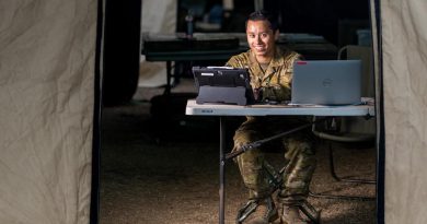 Administrative clerk from 2nd Battalion, Royal Australian Regiment, Corporal Sonny Huynh, at the US Marine Corps Base in Hawaii during Exercise Rim of the Pacific (RIMPAC) 2022. Story by Flying Officer Lily Lancaster. Photo by Corporal John Solomon.