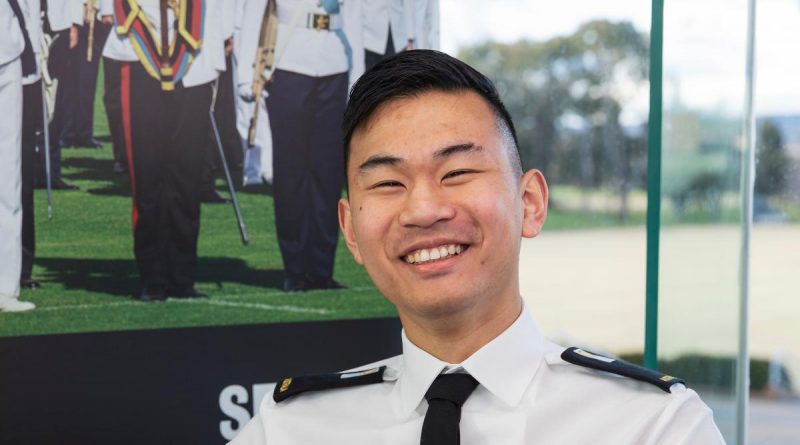 Midshipman Kane Kasemchainan is enjoying student life on campus at the Australian Defence Force Academy. Story and photo by Lieutenant Yevette Goldberg.