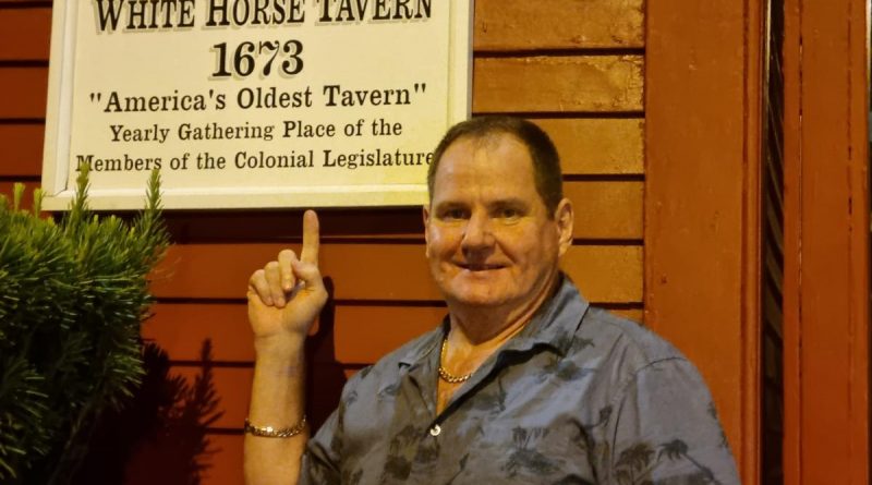 Mr Richard Lowe, a Deputy Director within Capability Acquisition and Sustainment Group, at the White Horse Tavern in Newport, Rhode Island, US. Story by Corporal Jacob Joseph.