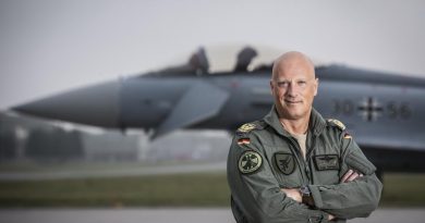 Chief of the German Air Force Lieutenant General Ingo Gerhartz. Story by Flight Lieutenants Jessica Aldred and Steve Reutter.