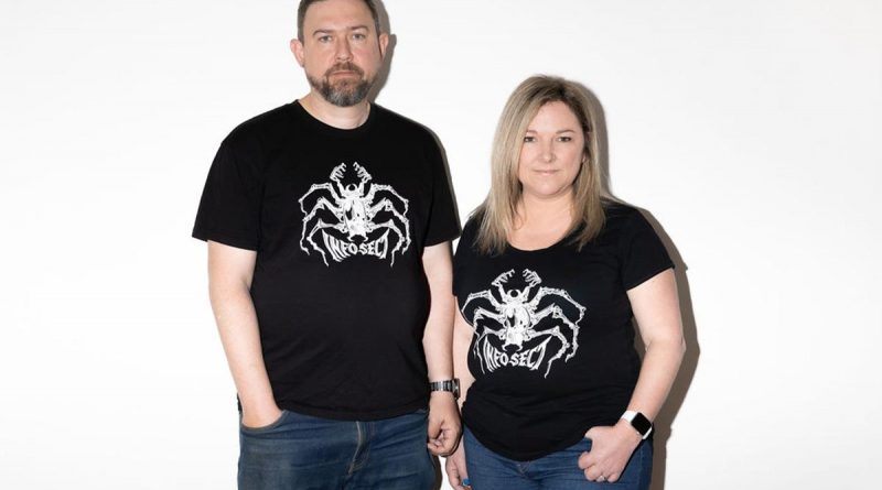 Founders of cyber security business InfoSect which won funding through the Next Generation Technologies Fund to develop its cyber security tool, BOGONG. Story by Edwina Callus. Photo from Thorson Photography.