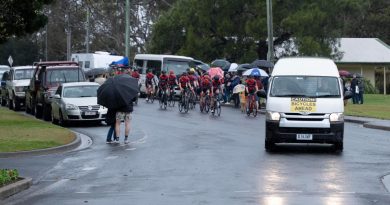 The Round for Life 2022 cyclists begin their 2300km fundraising journey from Picnic Point in Toowoomba. Story by Captain Evita Ryan. Photo by WO2 Kim Allen.