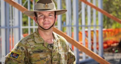 Major Scott Atkinson on-site during Exercise Puk Puk at Goldie River Training Depot in Papua New Guinea. Story by Major Jesse Robilliard. Photo bySergeant Nunu Campos.