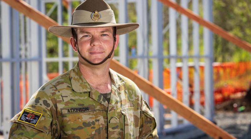 Major Scott Atkinson on-site during Exercise Puk Puk at Goldie River Training Depot in Papua New Guinea. Story by Major Jesse Robilliard. Photo bySergeant Nunu Campos.