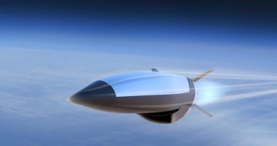 Artist's impression of a Hypersonic Attack Cruise Missile, courtesy of Raytheon Missiles & Defense.