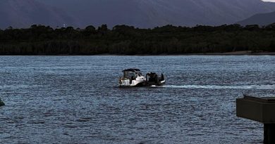 HMAS Glenelg dispatched a rigid hull inflatable boat to assist a distressed vessel in Trinity Inlet, Cairns. Story by Leading Seaman Kylie Jagiello. Photo Supplied