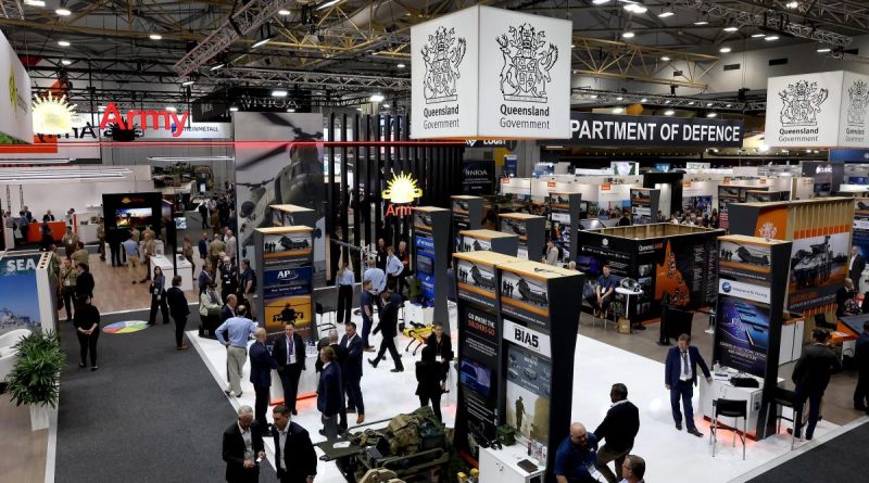 Displays at the 2022 Land Forces expo in the Brisbane Convention Centre. Story and photo by Warrant Officer Class Two Max Bree.