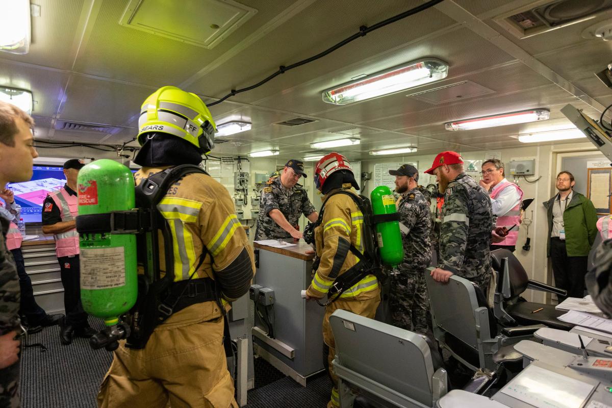 Interagency emergency responses tested at Fleet Base East CONTACT