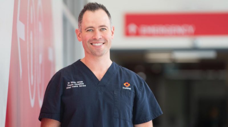 Lieutenant Colonel Simon Hendel, an anaesthetist and reservist from the 3rd Health Battalion in Adelaide, has been awarded a Churchill Fellowship for his civilian role as a trauma specialist at the Alfred Hospital in Melbourne. Story by Captain Andrew Page. Photo by Michelle McFarlane.