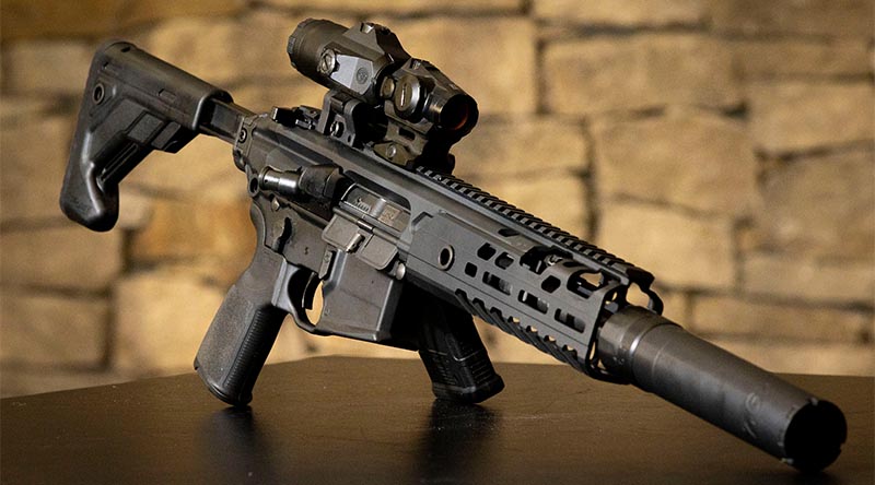 SIG Sauer's MCX in .300 Blackout calibre [7.62×35mm] [a sub-sonic round] has been selected as the ADF's new personal rifle to replace the 5.56mm Steyr. Photo Sergeant Tristan Kennedy.