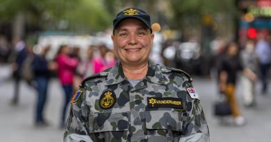 Chief Petty Officer Anita van der Meer fought for the rights of gay and lesbian members in Defence. Story by Corporal Jacob Joseph. Photo by Corporal Jacob Joseph.