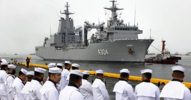 HMAS Stalwart arrives at the port of Manila, Philippines, as part of Indo-Pacific Endeavour 2022. Story by Captain Zoe Griffyn. Photo by Corporal Brandon Grey