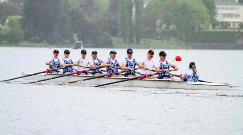 ADFA Men's Rowing team in action at the Disher Cup 2022. Story by Sam Cuninghame. Photo by Officer Cadet Elliot Parker.