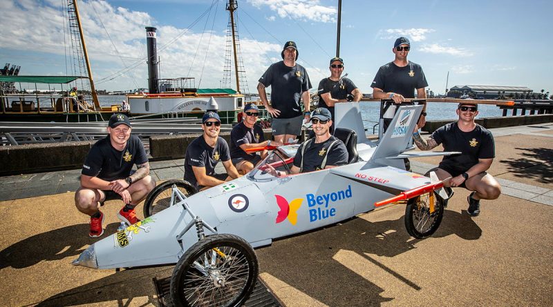 26 Squadron Mechanical Equipment Operations Maintenance Section (MEOMS) team with the F/A-18 Hornet billy cart. Story and all photos by Corporal Melina Young.