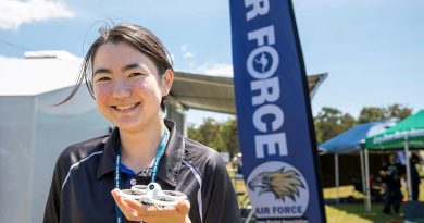 Aircraftwoman Selena Smith at the 2022 Wings Over Illawarra Airshow. Story by Captain Sarah Vesey. Photo by LAC Chris Tsakisiris.