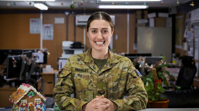 Corporal Tamika Brinkley, a command support clerk from the Army Personnel Administrative Centre - South Queensland. Story and photo by Corporal Jacob Joseph.