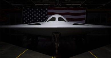 B-21 Raider unveiled 2 December 2022. Official photo.