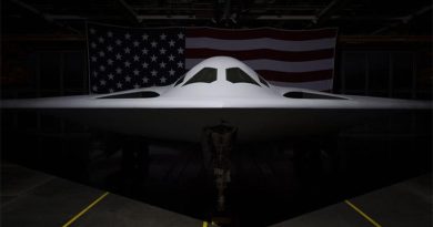 B-21 Raider unveiled 2 December 2022. Official photo.