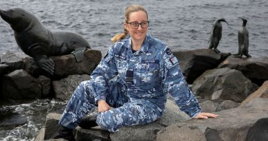 RAAF Squadron Leader Meaghan Suttor grew up in Tasmania and is now the Executive Officer of 29 (City of Hobart) Squadron. Story by Flight Lieutenant Suellen Heath. Photo by Leading Aircraftwoman Kate Czerny.