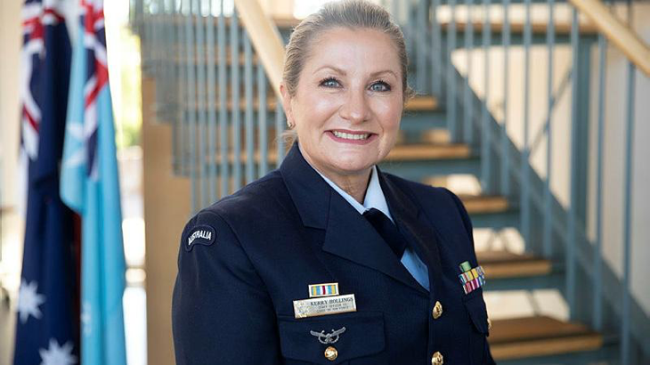 Group Captain Kerry Hollings has been made a Member in the Military Division of the Order of Australia in this year's Australia Day honours. Story by Warrant Officer Class Two Max Bree.