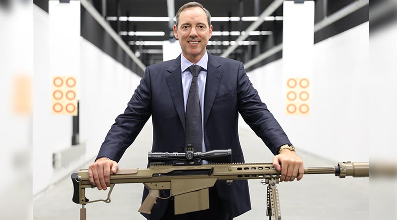 NIOA Group CEO Robert Nioa has announced the company’s acquisition of US rifle maker Barrett Firearms. Photo supplied.