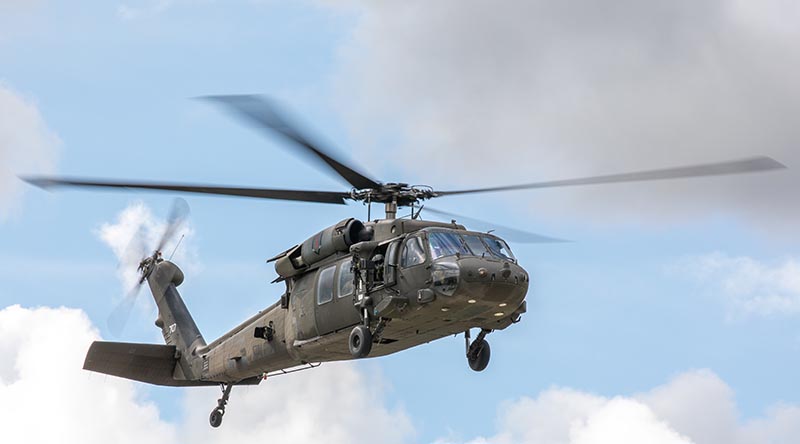 A US Army UH-60M Black Hawk in Germany, August 2021. US Army photo by Pfc Jacob Bradford.