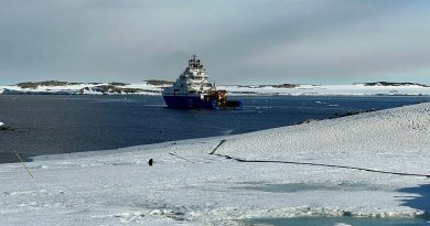 'AIVIQ' providing a fuel resupply to Casey Station, Antarctica. Story by Flight Lieutenant Suellen Heath. All photos by Major Cameron Elston.