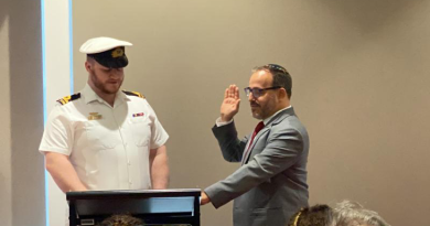 Rabbi Rafi Kaiserblueth is sworn in as Navy’s first Rabbi-Chaplain at a ceremony in Sydney. Story by Corporal Jacob Joseph.
