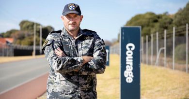 Petty Officer Richard Smith, first responder to a multiple-car accident in Perth, at HMAS Stirling in Western Australia. Story by Lieutenant Commander Will Singer.