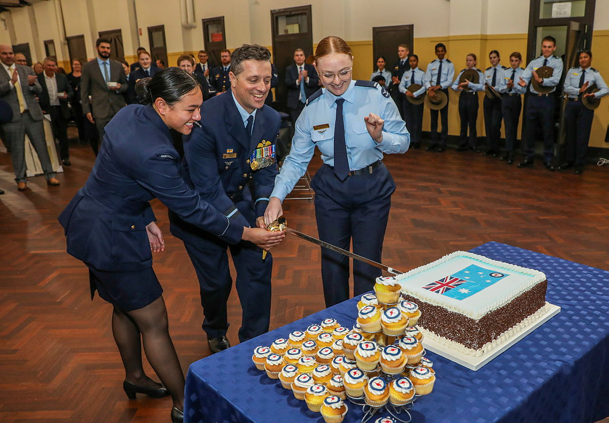 Birthday celebrations for Air Force CONTACT magazine