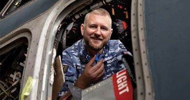 Corporal Michael Niemiec at RAAF Base Amberley, Queensland. Photo by Leading Aircraftwoman Taylor Anderson.